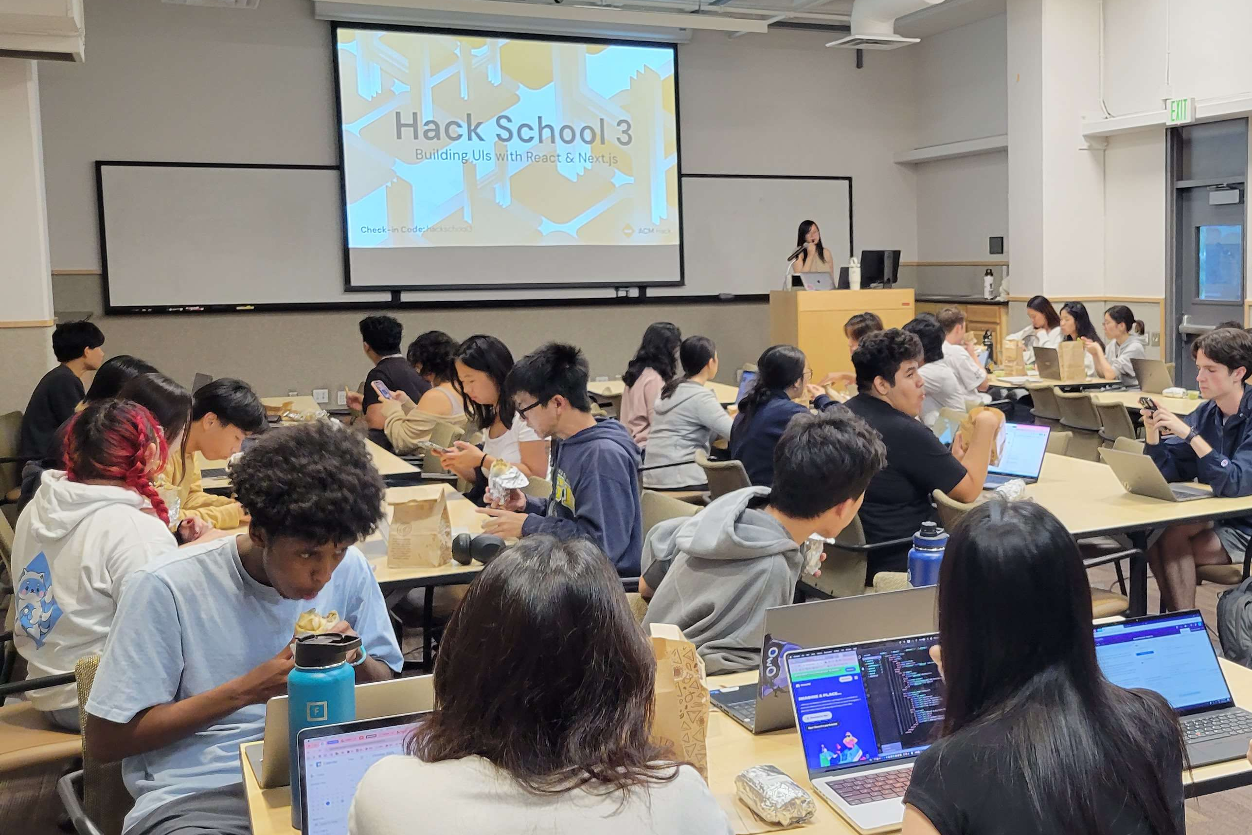 A Hack School event